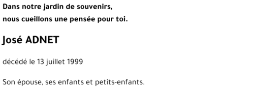 José ADNET