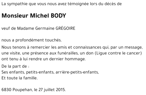 Michel BODY