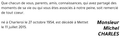 Michel CHARLES