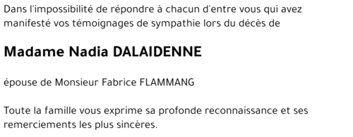 Nadia Dalaidenne