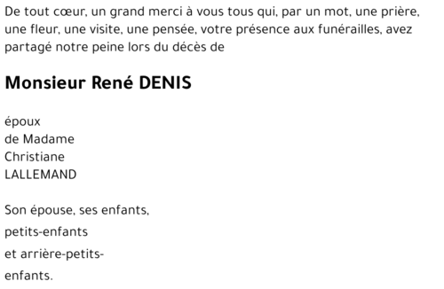 René DENIS