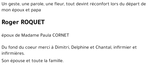Roger ROQUET