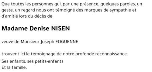 Denise NISEN
