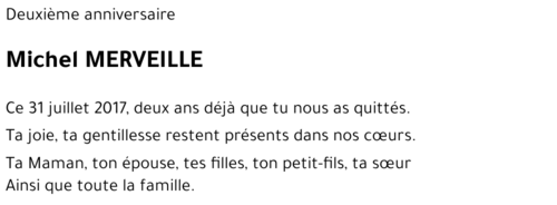 Michel MERVEILLE
