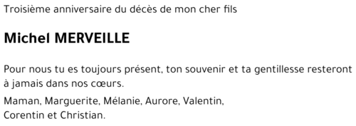 Michel MERVEILLE