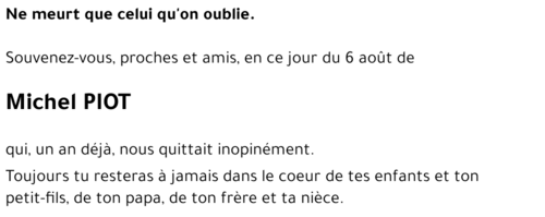 Michel PIOT