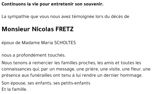 Nicolas FRETZ