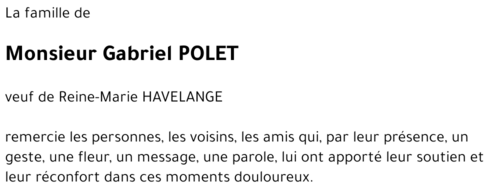 Gabriel POLET