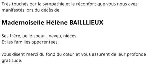 Hélène BAILLLIEUX