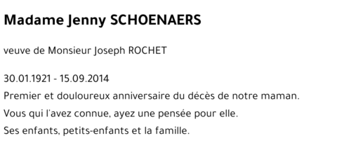 Jenny SCHOENAERS