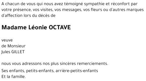 Léonie OCTAVE