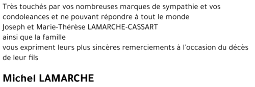 Michel LAMARCHE