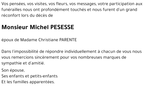 Michel PESESSE