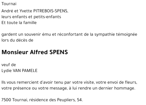 Alfred SPENS