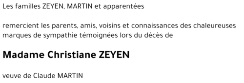 Christiane ZEYEN