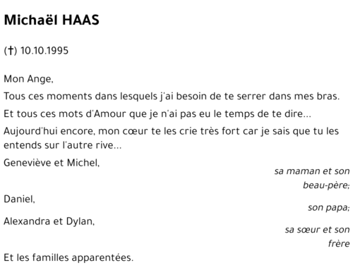 Michaël HAAS