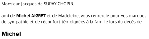 Michel AIGRET
