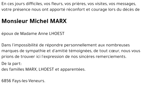 Michel MARX