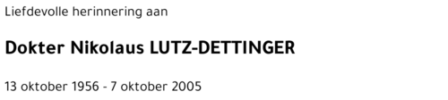 Nikolaus LUTZ-DETTINGER