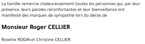 Roger CELLIER