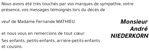 André NIEDERKORN