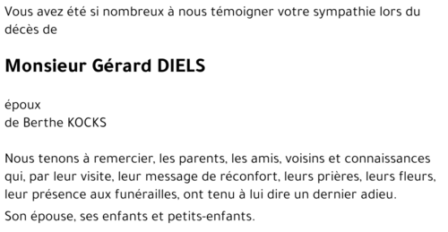 Gérard DIELS