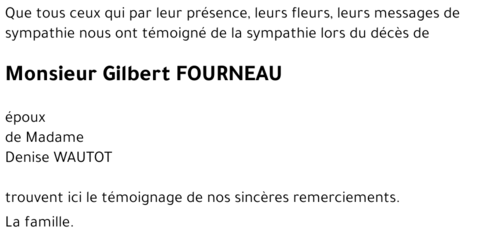 Gilbert FOURNEAU