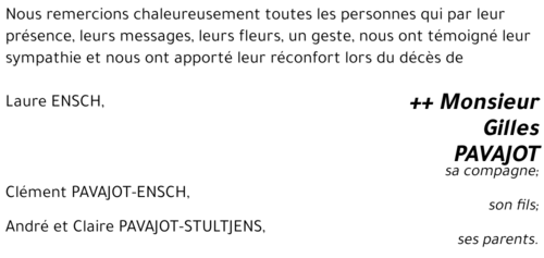 Gilles PAVAJOT 