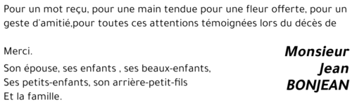 jean BONJEAN