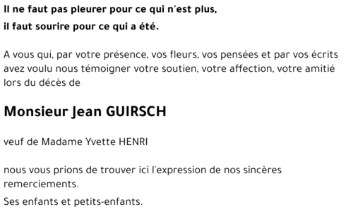 Jean GUIRSCH 