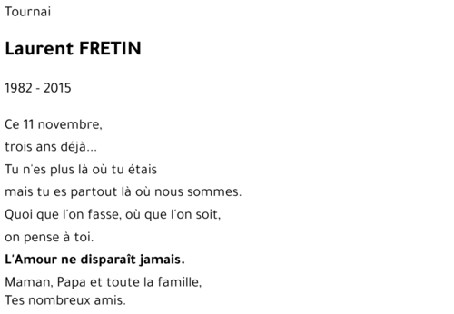 Laurent FRETIN