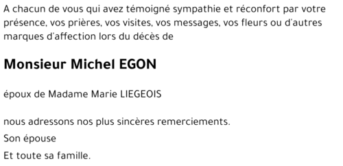 Michel EGON 