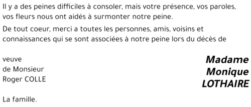 Monique LOTHAIRE