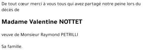 Valentine NOTTET