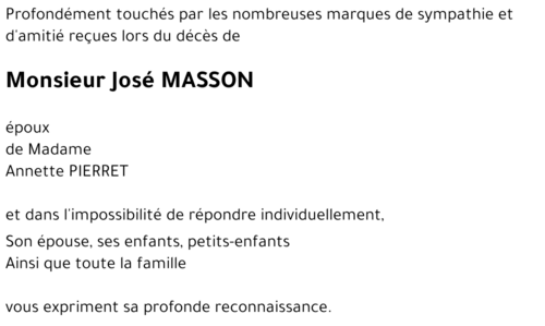 José MASSON