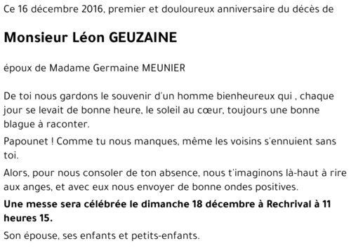 Léon GEUZAINE