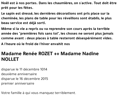 Nadine NOLLET