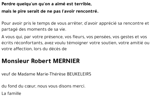 Robert MERNIER