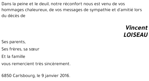 Vincent LOISEAU