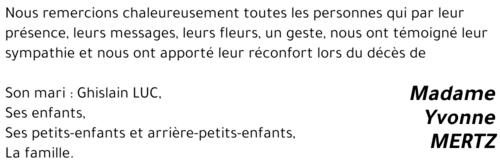 Yvonne MERTZ