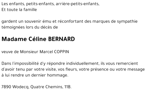 Céline BERNARD