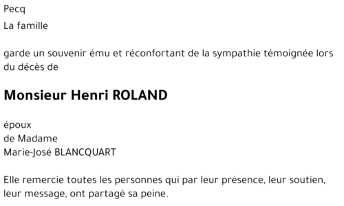 Henri ROLAND