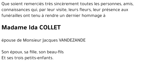 Ida COLLET