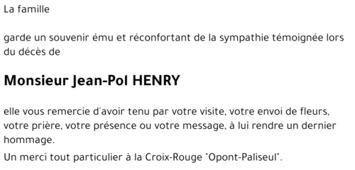 Jean-Pol HENRY