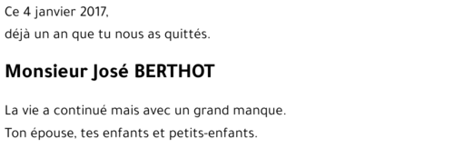 José BERTHOT