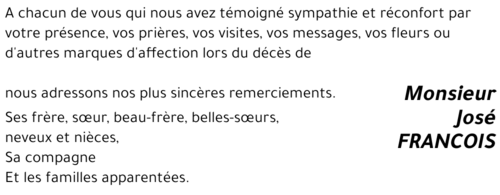 José FRANCOIS
