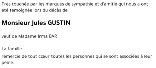 Jules GUSTIN