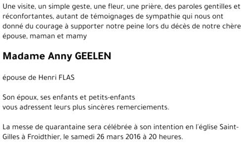 Anny GEELEN