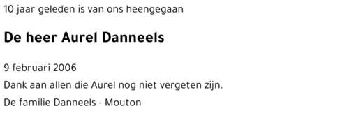 Aurel Danneels