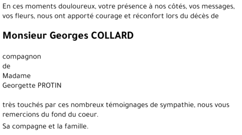 Georges COLLARD
